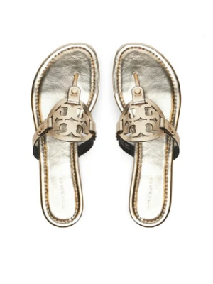 Tory Burch Japonki Miller 162596 Złoty