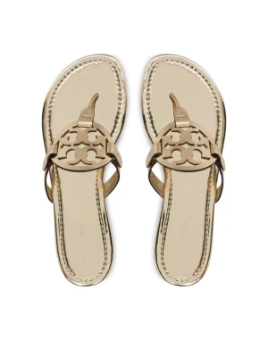 Tory Burch Japonki Miller 170345 Złoty