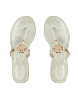 Tory Burch Japonki Mini Miller Flat Thong 51148678 Biały