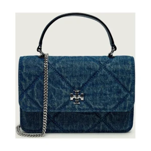 TORY BURCH Jeansowy kuferek Kira