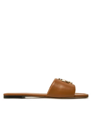 Tory Burch Klapki Eleanor Slide 157966 Brązowy