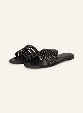 Tory Burch Klapki Ines schwarz