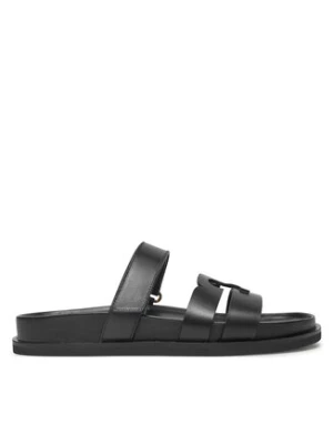 Tory Burch Klapki Ines Sport Slide 161636 Czarny