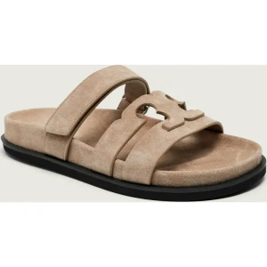 TORY BURCH Klapki INES | zamsz