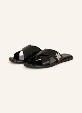 Tory Burch Klapki schwarz