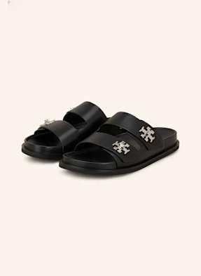 Tory Burch Klapki schwarz