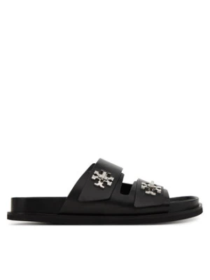 Tory Burch Klapki T Lock Sport Slide 175640 Czarny