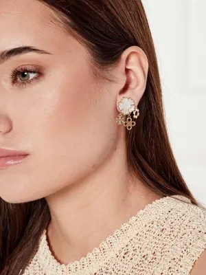 TORY BURCH Kolczyki Clover Cluster