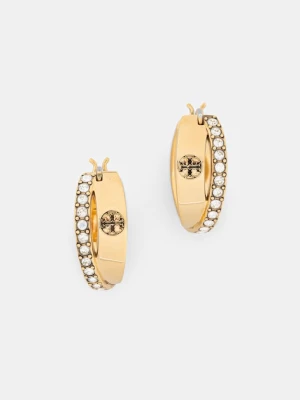 Tory Burch kolczyki damskie pozłacane Icon