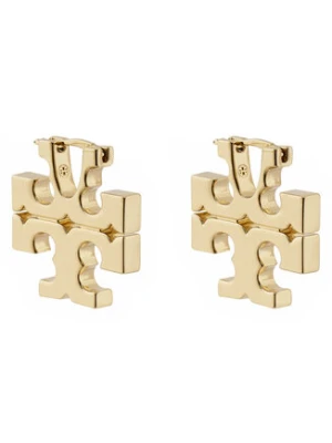 Tory Burch Kolczyki Eleanor Hidden Hoop Earring 157956 Złoty