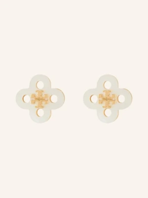 Tory Burch Kolczyki Forget Me Not Clover gold