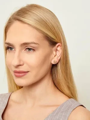 TORY BURCH Kolczyki Forget Me Not Heart