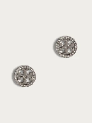 Tory Burch - Kolczyki MILLER PAVE STUD 53422.