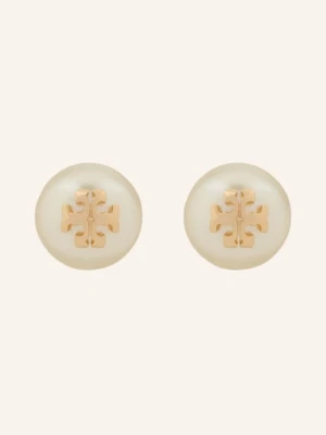 Tory Burch Kolczyki Moondance weiss