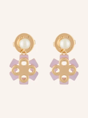 Tory Burch Kolczyki Wkrętki Forget Me Not gold