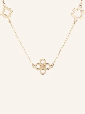 Tory Burch Łańcuszek Kira Clover gold