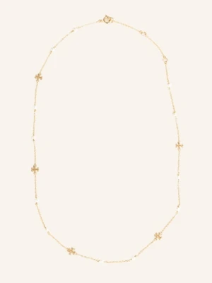 Tory Burch Łańcuszek Kira Pearl gold