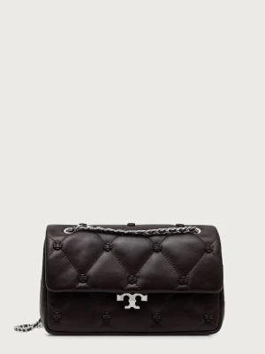 Tory Burch listonoszka damska skórzana Bunny Knot brązowy