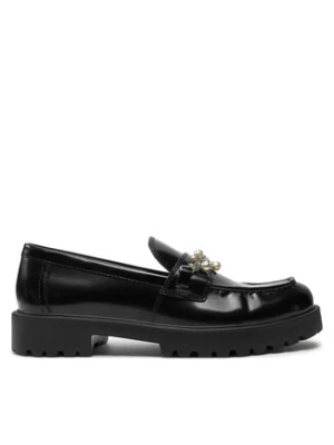 Tory Burch Lordsy Embellished Classic Lug Loafer 165828 Czarny