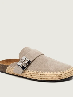 TORY BURCH Mule Mellow | zamsz beżowy