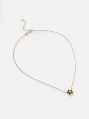 Tory Burch naszyjnik Forger Me Not
