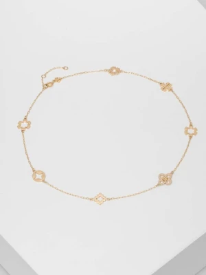 Tory Burch naszyjnik Kira Clover złoty