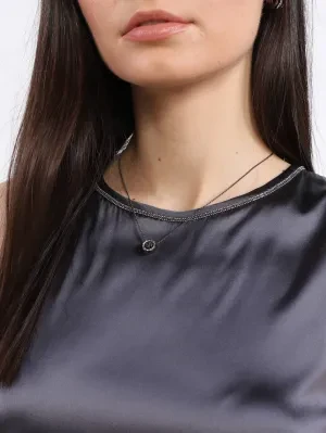 TORY BURCH Naszyjnik Kira Enamel Pave