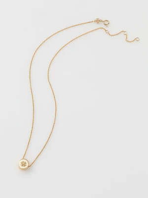 Tory Burch naszyjnik KIRA ENAMEL złoty