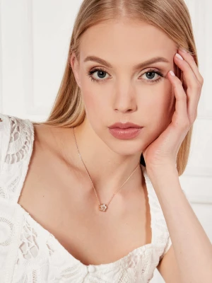 TORY BURCH Naszyjnik Kira Flower złoty