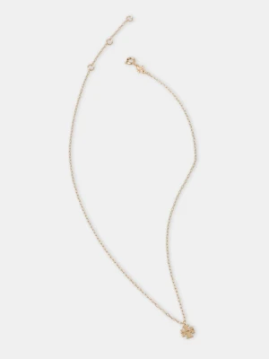Tory Burch naszyjnik Kira Pendant złoty
