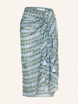 Tory Burch Pareo Z Dodatkiem Jedwabiu blau
