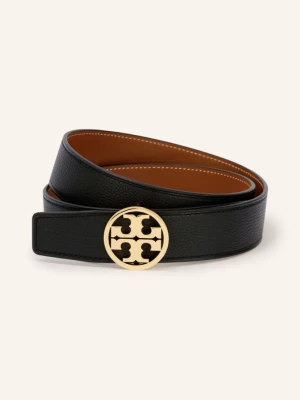 Tory Burch Pasek Skórzany Miller, Dwustronny schwarz