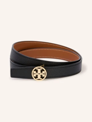 Tory Burch Pasek Skórzany Miller, Dwustronny schwarz