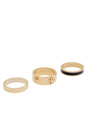Tory Burch Pierścionek Enamel Ring Set 184445 Czarny