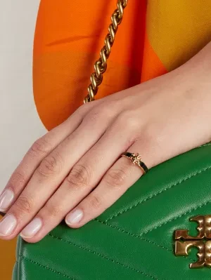 TORY BURCH Pierścionek Kira Enamel