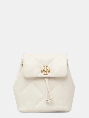 Tory Burch plecak Kira Diamond damski kolor biały mały gładki 170485-100