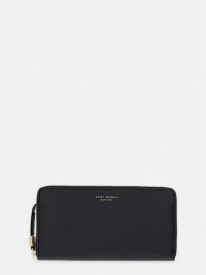 Tory Burch portfel damski skórzany Romy czarny