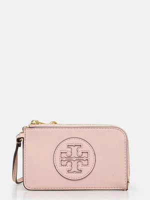 Tory Burch portfel Ella damski kolor różowy 157506.655