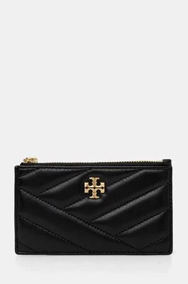 Tory Burch portfel skórzany Kira damski kolor czarny 156556.001