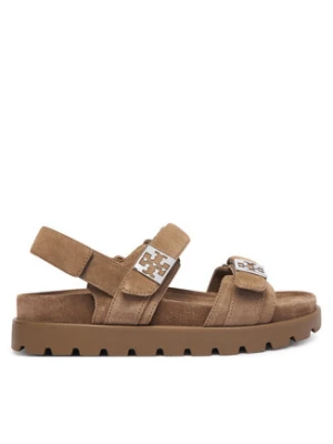 Tory Burch Sandały 180673 Beżowy