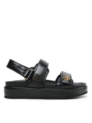 Tory Burch Sandały Kira Sport Sandal 144328 Czarny