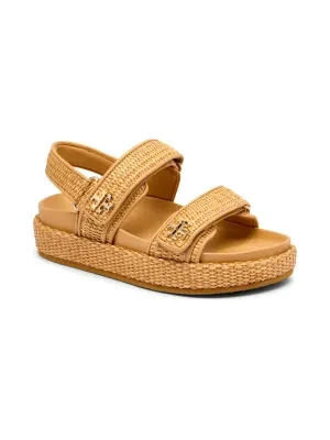 TORY BURCH Sandały KIRA | z dodatkiem skóry