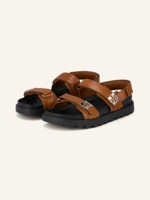 Tory Burch Sandały Mellow Sport braun