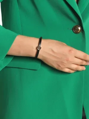 TORY BURCH Skórzana bransoletka