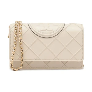 TORY BURCH Skórzana listonoszka/kopertówka Fleming