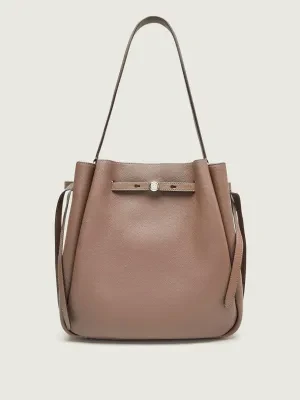 TORY BURCH Skórzana shopperka Romy