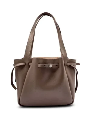 TORY BURCH Skórzana shopperka Romy Large