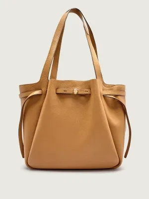 TORY BURCH Skórzana shopperka Romy Large