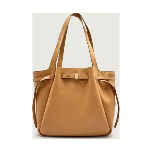 TORY BURCH Skórzana shopperka Romy Large