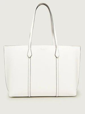 TORY BURCH Skórzana shopperka + saszetka Perry